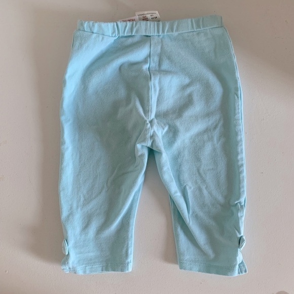 zara|girl cropped leggings/pants Size2-3 years color light blue - Picture 2 of 6